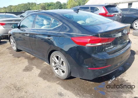 2017 Hyundai Elantra Limited from USA, damaged, VIN 5NPD84LF6HH093669